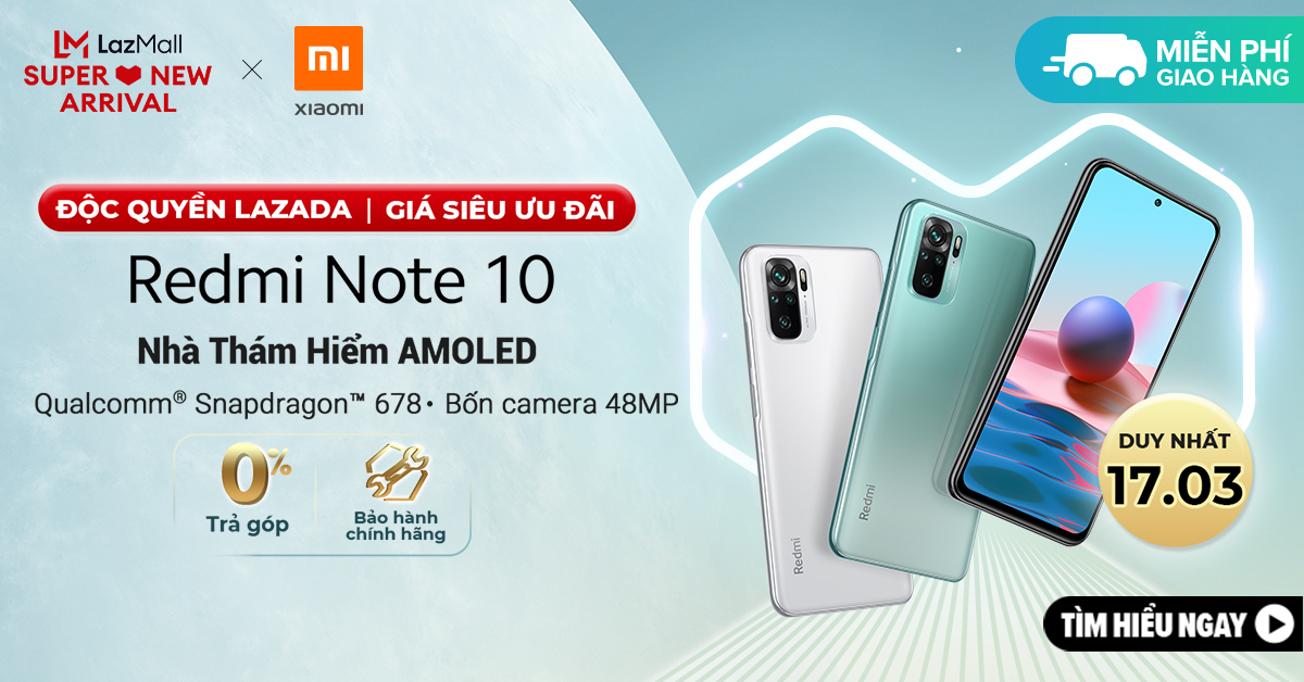 Xiaomi Redmi Note 10 giá chưa tới 5 triệu, có thật sự "hot" như lời đồn? 1 Xiaomi Redmi Note 10 giá chưa tới 5 triệu, có thật sự "hot" như lời đồn? - 1