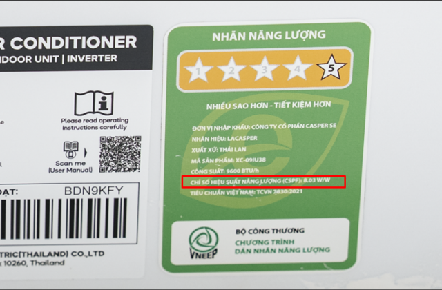 Tìm Hiểu Chỉ Số Tiết Kiệm Điện Thực Sự Của Điều Hòa
