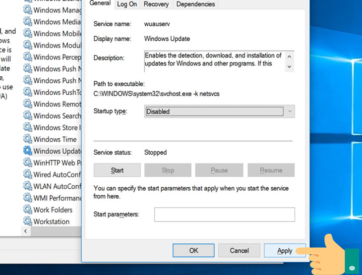 Hướng Dẫn Tắt Cập Nhật Windows 10 Một Cách Hiệu Quả 2 Cách tắt cập nhật Windows 10 từ Services