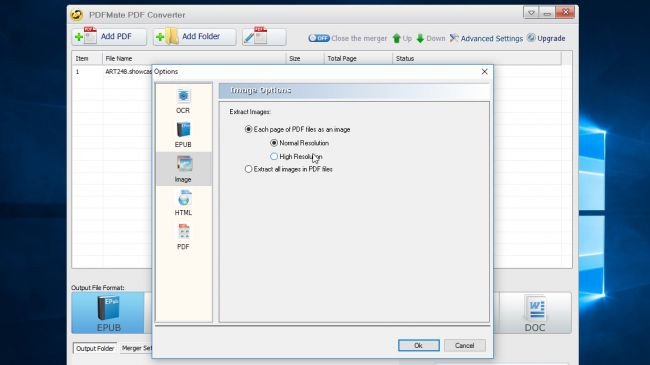 Hướng Dẫn Đơn Giản Chuyển Đổi PDF Thành Ảnh 3 Chuyển PDF sang ảnh bằng PDFMate PDF Converter Free