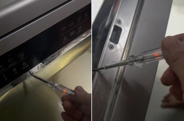 Khắc Phục Hiện Tượng Rò Điện Trên Máy Rửa Bát Bosch