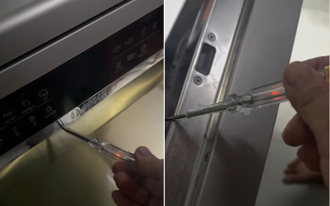 Khắc Phục Hiện Tượng Rò Điện Trên Máy Rửa Bát Bosch