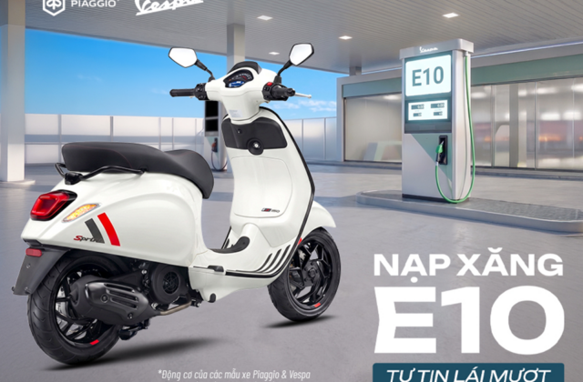 Tìm Hiểu Xe Piaggio và Vespa: Tương Thích Hoàn Hảo Với Xăng E10 Tại Việt Nam