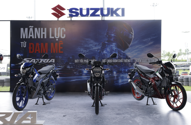 Khám Phá Xe Côn Tay Mới Nhất Của Suzuki: New Satria 150cc Tại Việt Nam