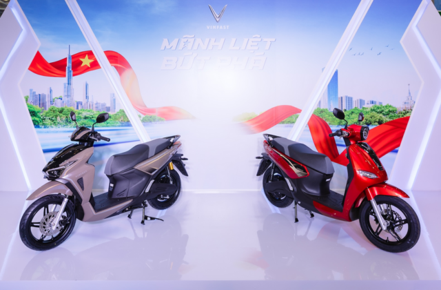 VinFast Chính Thức Ra Mắt Hai Mẫu Xe Máy Điện Hiện Đại Kinet và Kyo