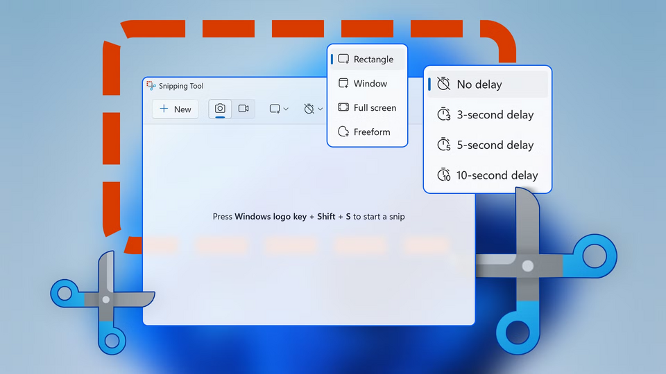 Khám Phá 10 Tính Năng Đặc Biệt Của Snipping Tool Trên Windows 11
