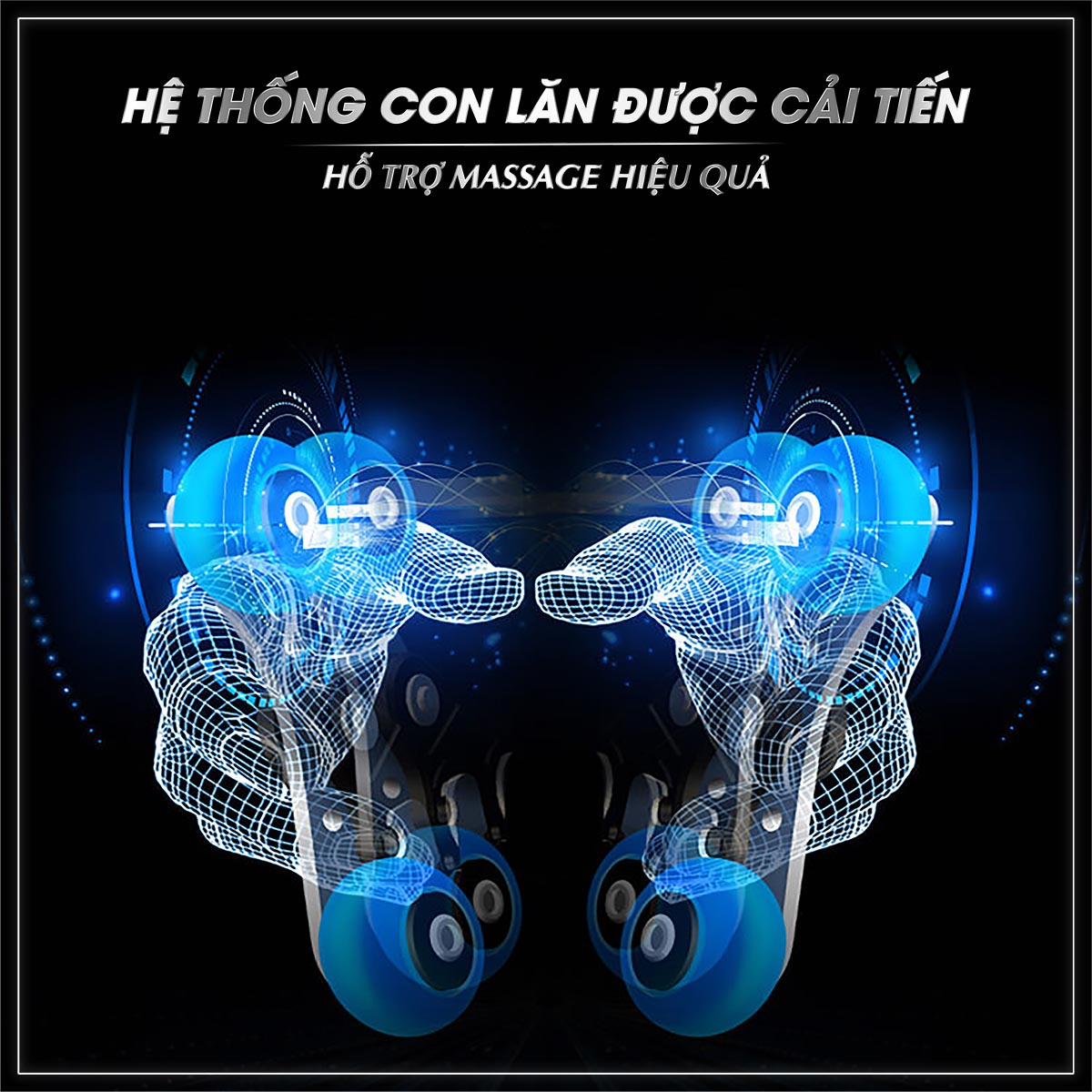 7 tiêu chí quan trọng khi chọn mua ghế massage Con lăn massage đa chiều