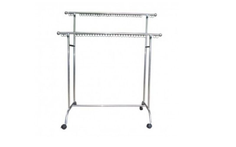 Hướng Dẫn Chọn Mua Cây Phơi Đồ Phù Hợp Để Tiết Kiệm Không Gian 5 Giá treo quần áo inox đơn