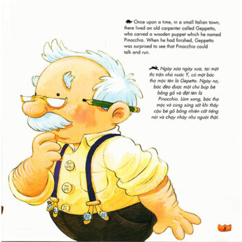 Truyện cổ tích Việt – Anh: Pinocchio – Chú bé người gỗ Pinocchio Truyện cổ tích Việt – Anh: Pinocchio – Chú bé người gỗ Pinocchio